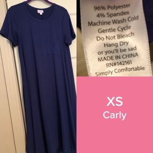 XS Carly. Navy Blue